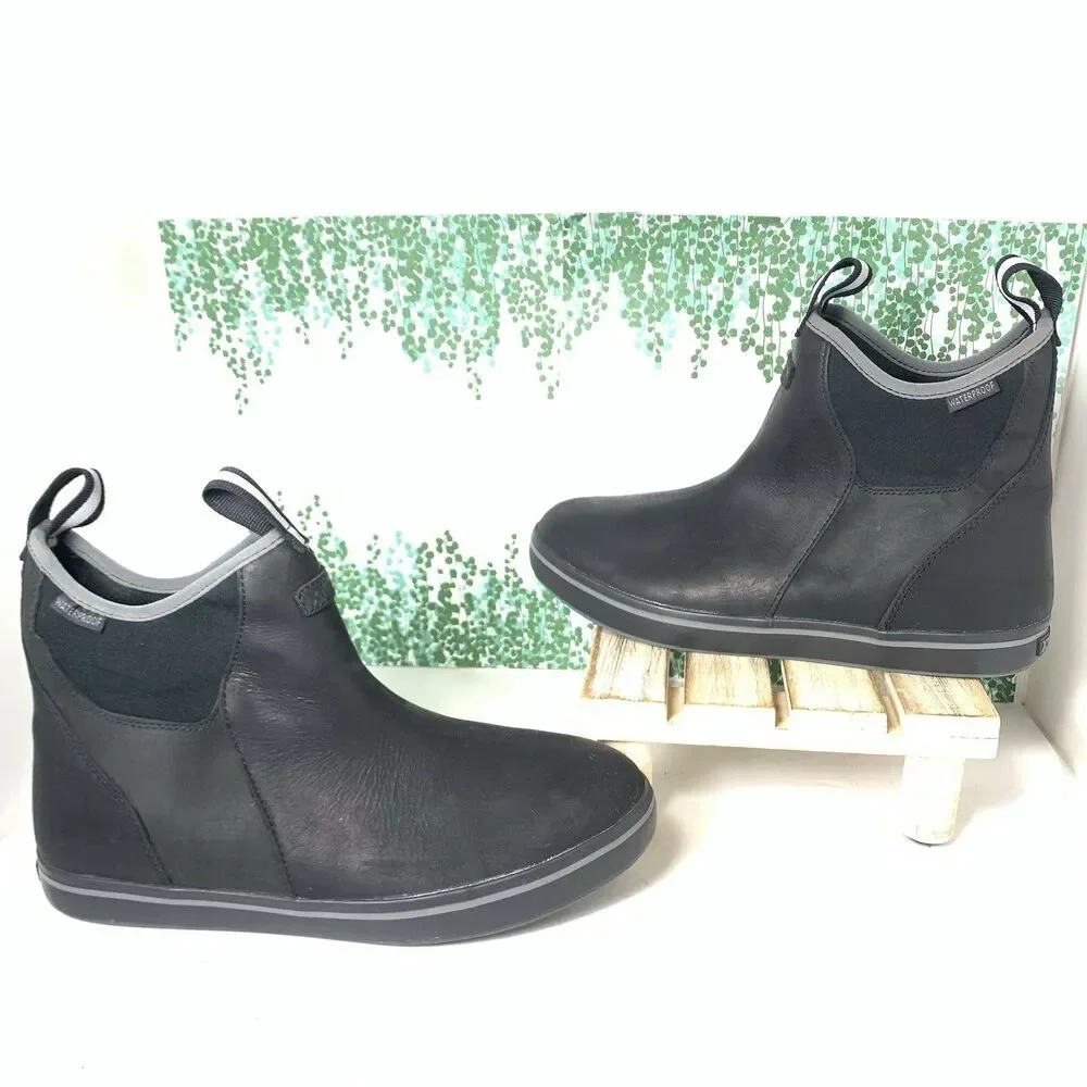 Extratuf Black Leather Waterproof Ankle Boot XAL-000 Men’s Size 10 EUC